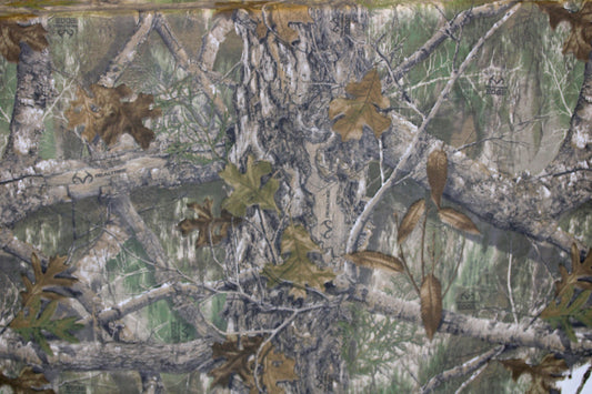 HEAVY RIB 1X1 REALTREE EDGE CAMOUFLAGE 100% COTTON 10 OZS. 57" WIDE BY THE YARD