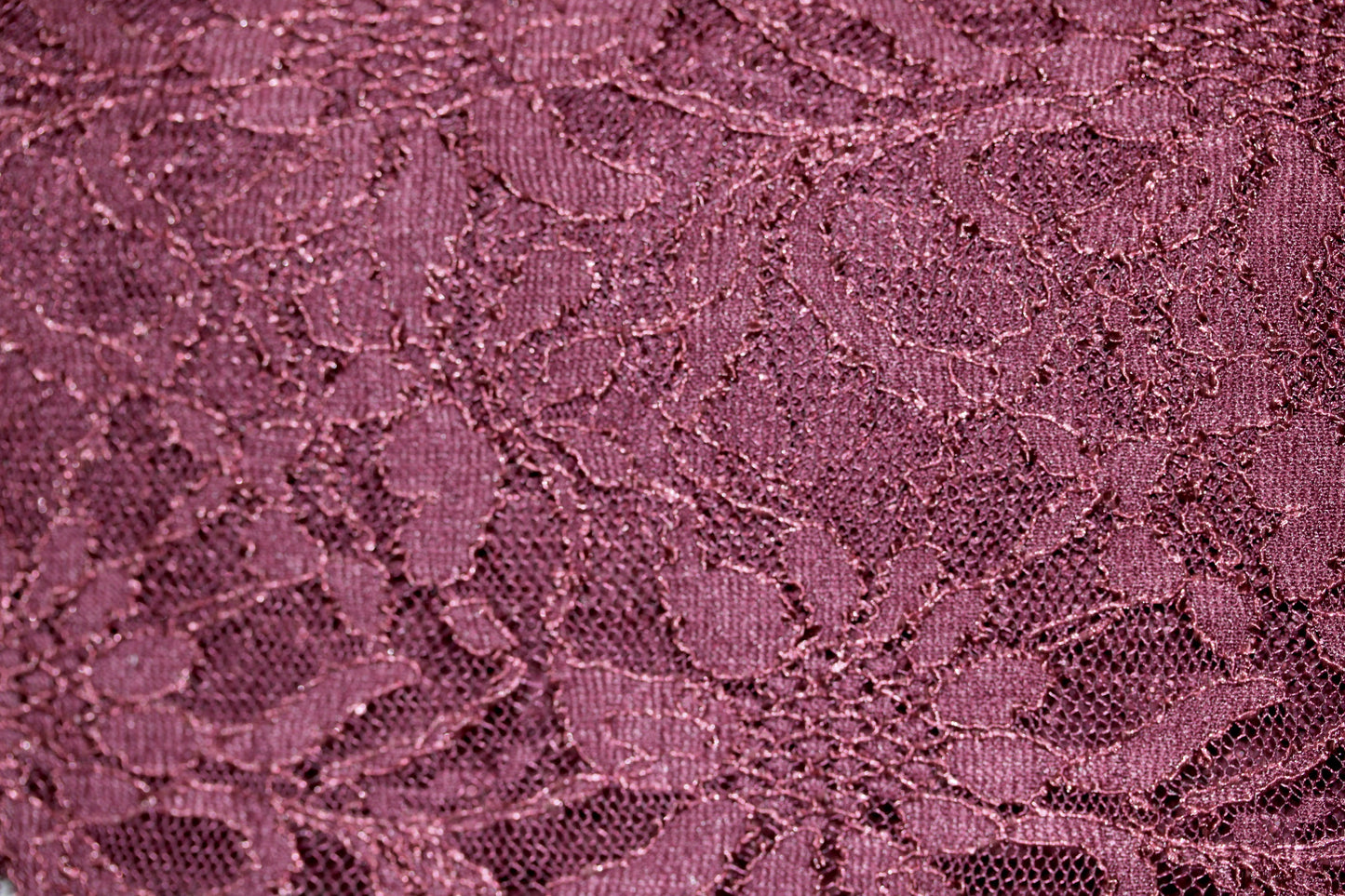 EMBROIDERED 3D FLORAL LACE ULTRA SOFT FABRIC BURGUNDY 59" WIDE BY THE YARD
