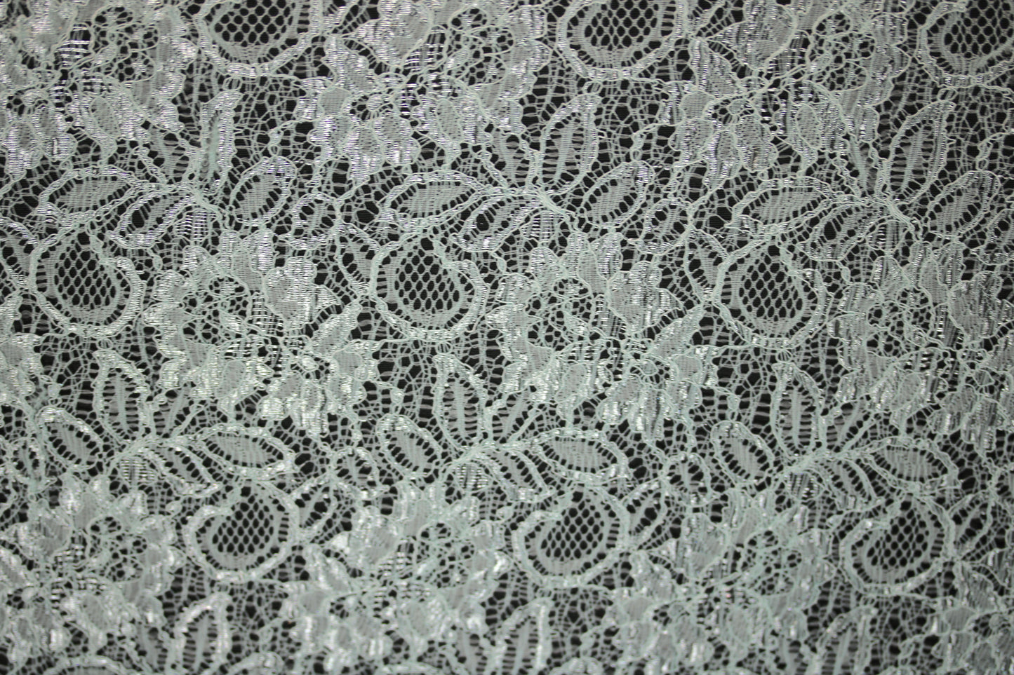 EMBROIDERED 3D FLORAL LACE ULTRA SOFT FABRIC SOFT AQUA 56" WIDE BY THE YARD (Copy)