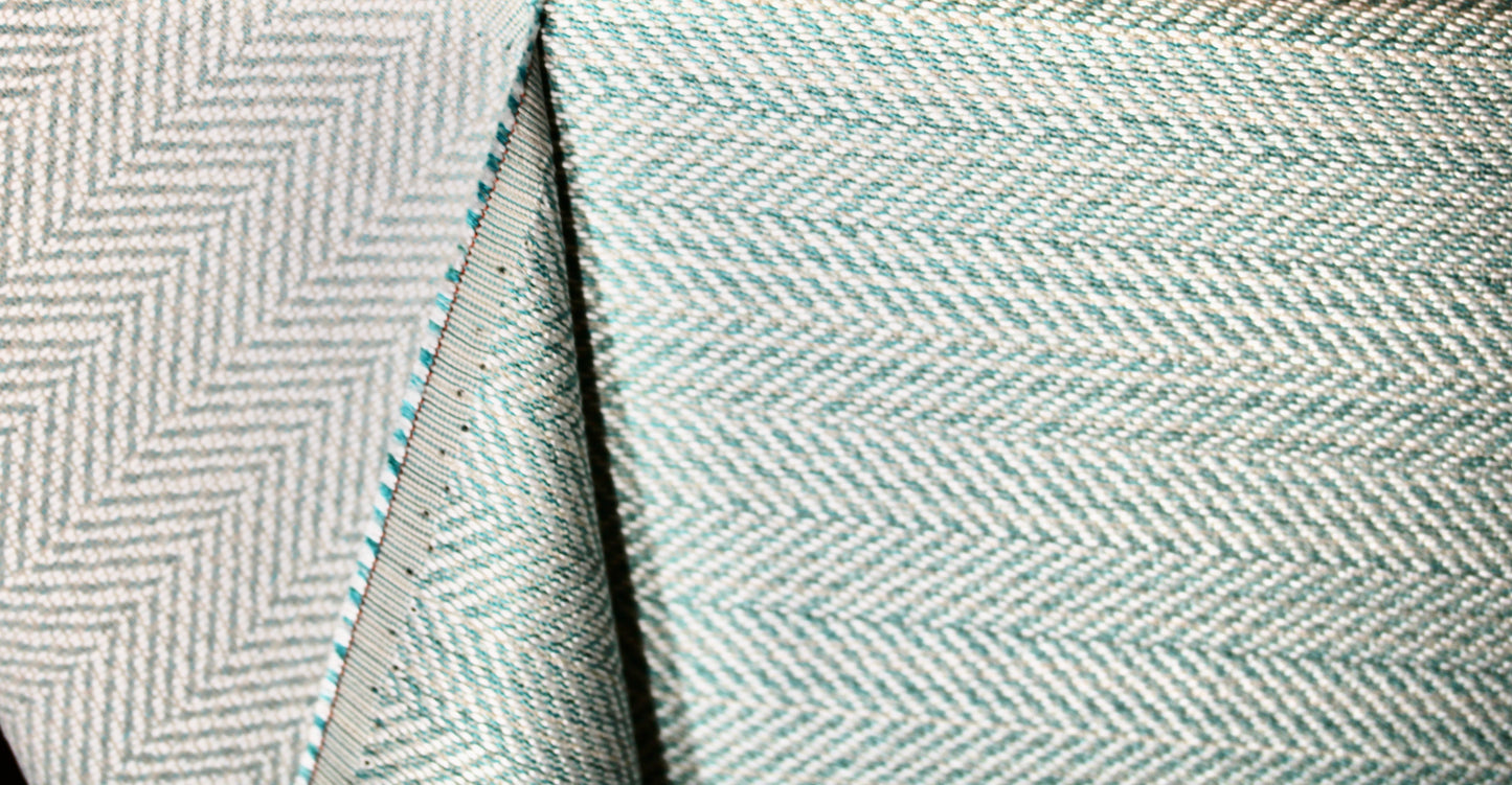 SUNBRELLA UPHOLSTERY FABRIC WATER & STAIN REPELLENT 54" WIDE POSH AQUA 44157-0017 BY THE YARD