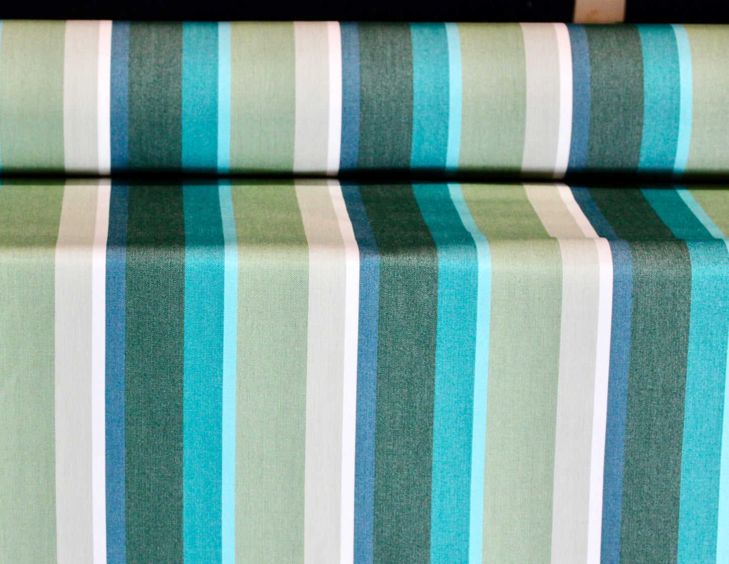 SUNBRELLA UPHOLSTERY CANVAS FABRIC WATER & STAIN REPELLENT 55" WIDE BEAMING LAGOON BY THE YARD