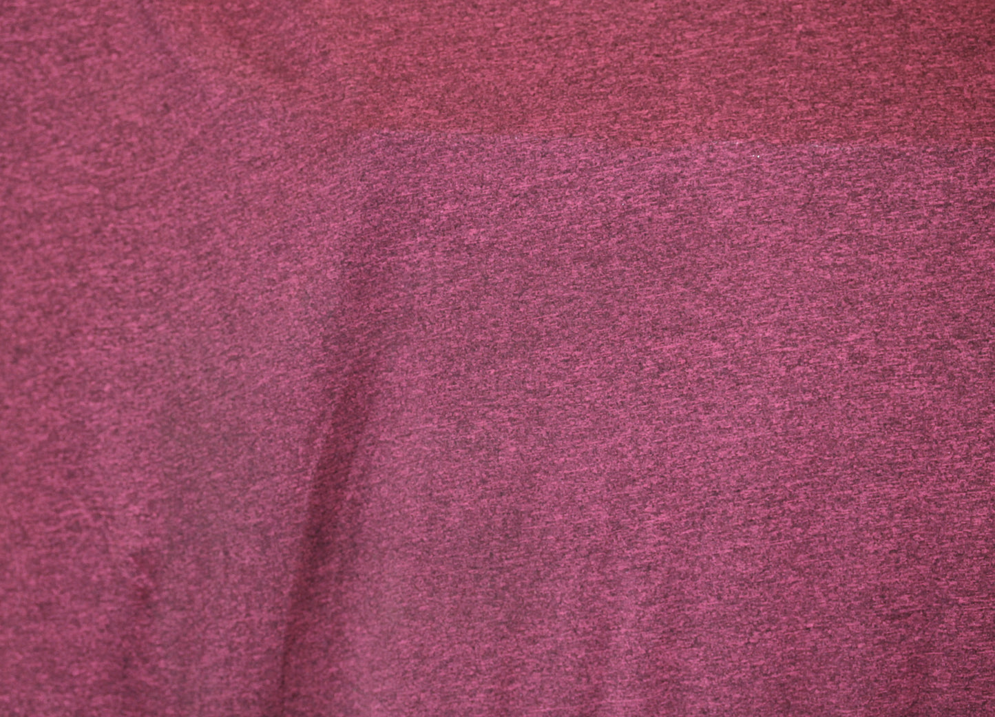 JERSEY KNIT FABRIC HEATHER FUCHSIA ATHLETIC MOISTURE WICKING 100% POLYESTER 60" WIDE BY THE YARD