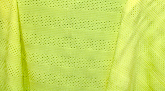 POWER MESH KNIT 4 WAY STRETCH FABRIC 60" WIDE NEON GREEN BY THE YARD