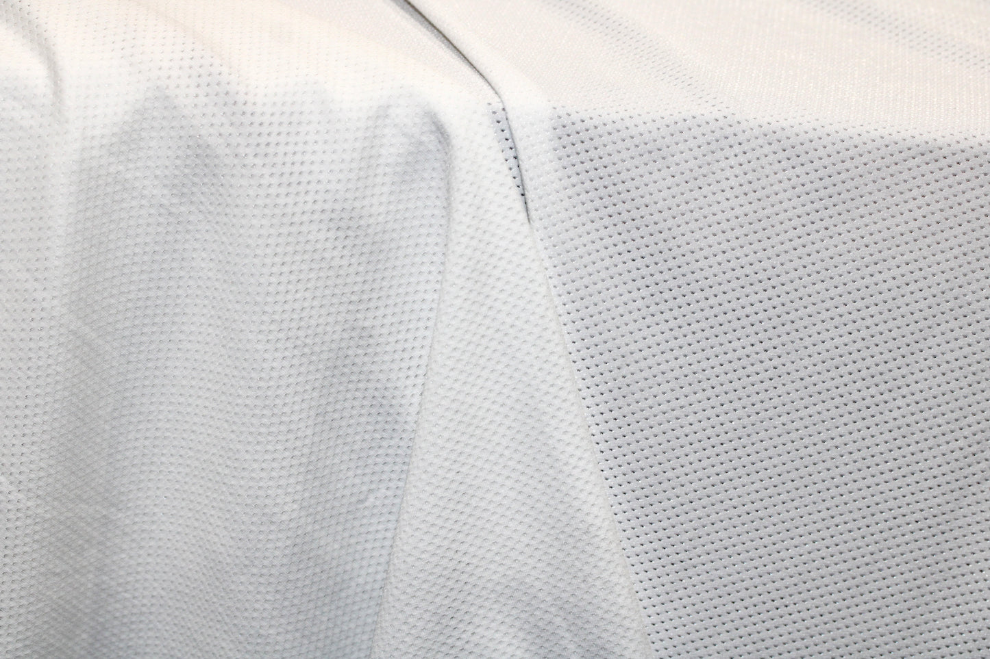 POWER MESH KNIT 4 WAY STRETCH FABRIC 60" WIDE SNOW WHITE BY THE YARD