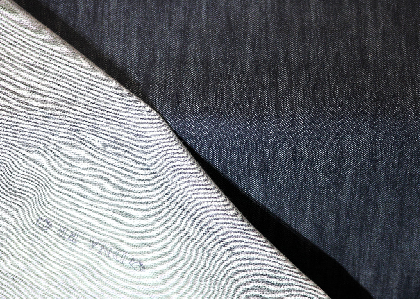 USA STONEWASH DENIM INDIGO FABRIC DNA FR FLAME RETARDANT 67" COTON BLEND 10 OZS BY THE YARD