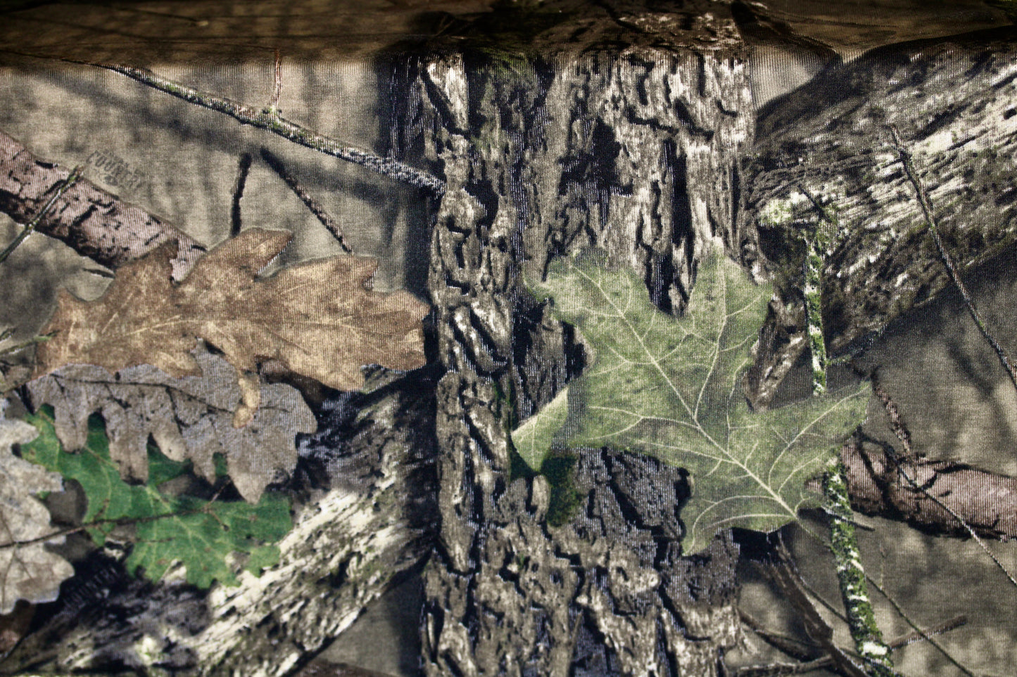 RIB 1X1 ATHLETIC FABRIC CAMOUFLAGE MOSSY OAK BREAK UP COUNTRY 60" WIDE BY THE YARD