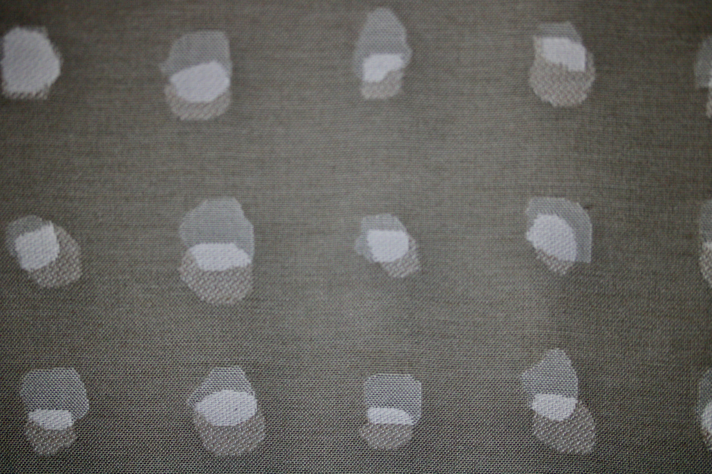 SUNBRELLA UPHOLSTERY FABRIC WATER STAIN REPELLENT 55" WIDE SHADOW DOT DOVE BY THE YARD