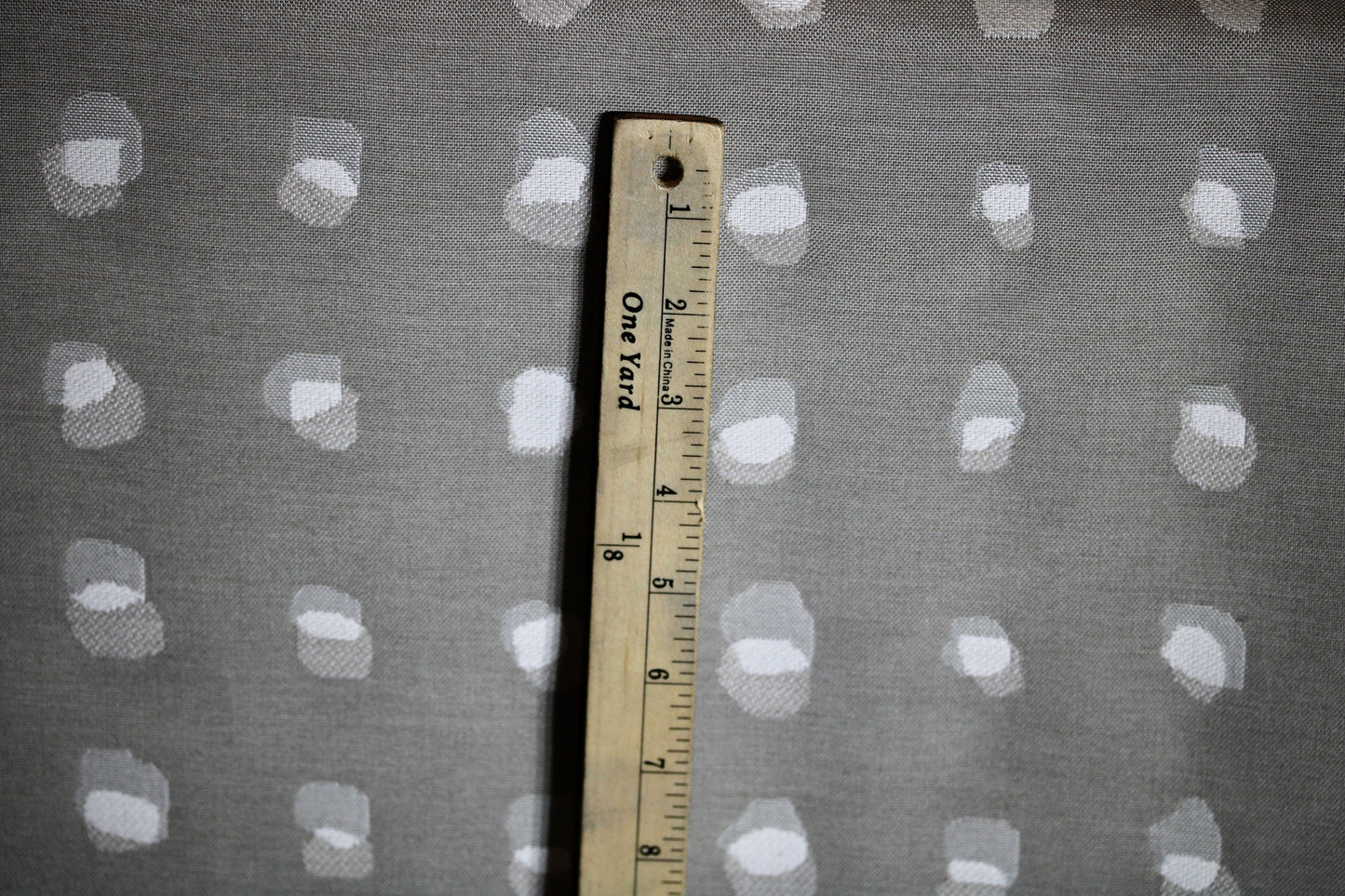 SUNBRELLA UPHOLSTERY FABRIC WATER STAIN REPELLENT 55" WIDE SHADOW DOT DOVE BY THE YARD