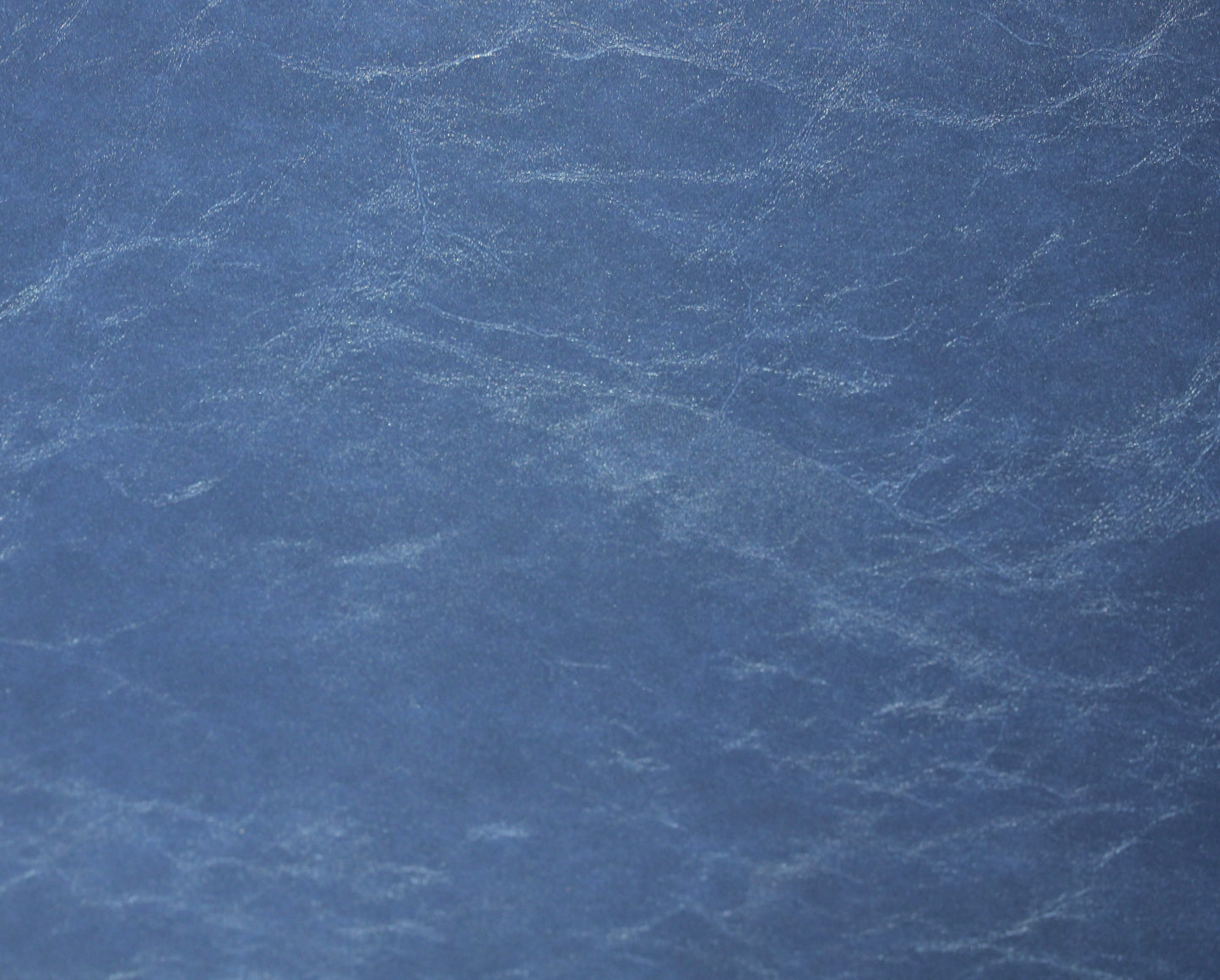 RICHLOOM VINYL FABRIC FAUX LEATHER UPHOLSTERY BLUE 55" WIDE WITH BACKING BY THE YARD