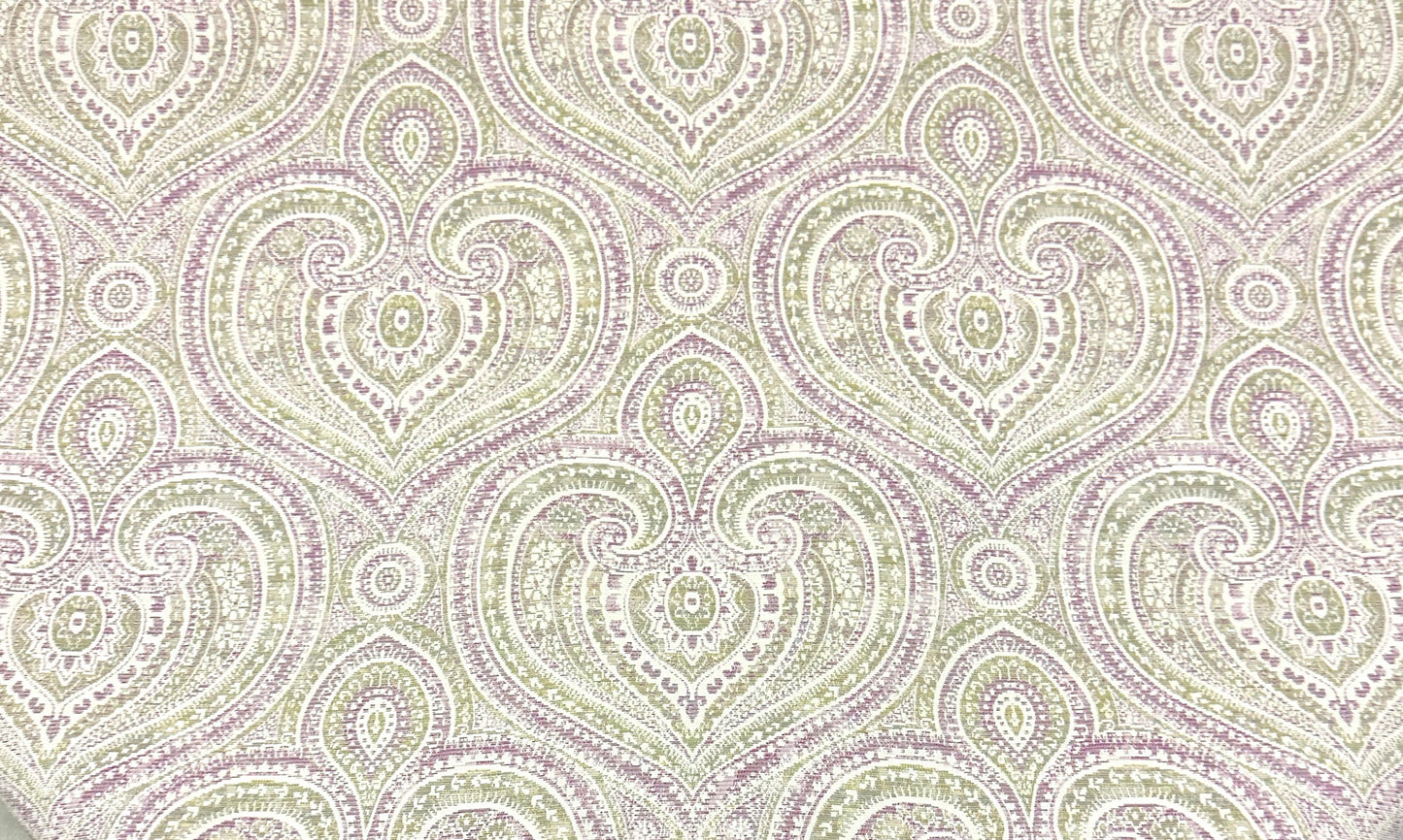 ETHAN ALLEN UPHOLSTERY STAIN RELEASE ANJALY TEXTURE ART DECO FABRIC 58" WIDE