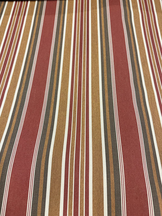 SUNBRELLA SHADE FABRIC AWNING EASTLAND REDWOOD 4813 OUTDOOR WATERPROOF 47" WIDE BY THE YARD