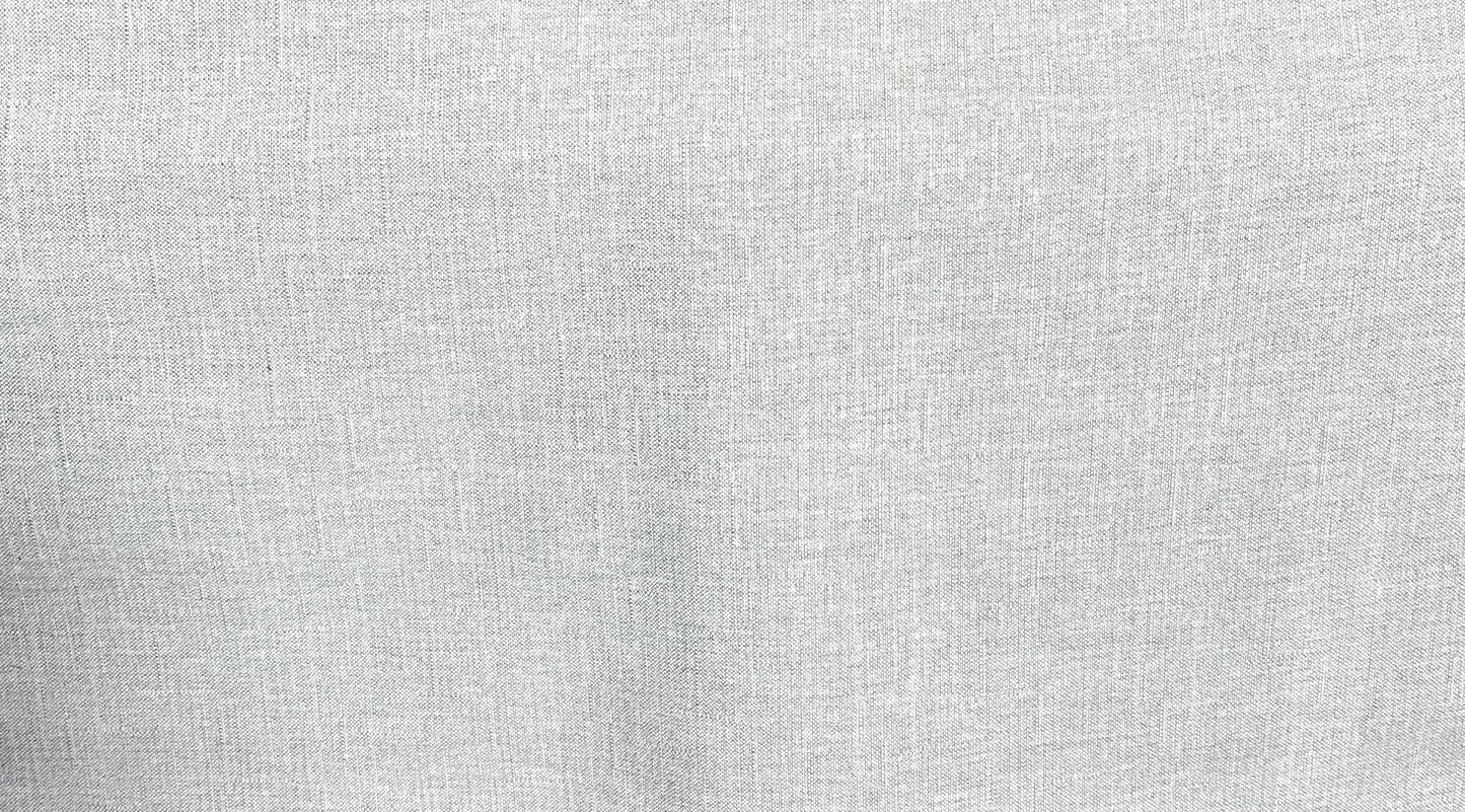 CANVAS FABRIC CLOTHING UPHOLSTERY COTTON BLEND ASH GREY 58" WIDE BY THE YARD