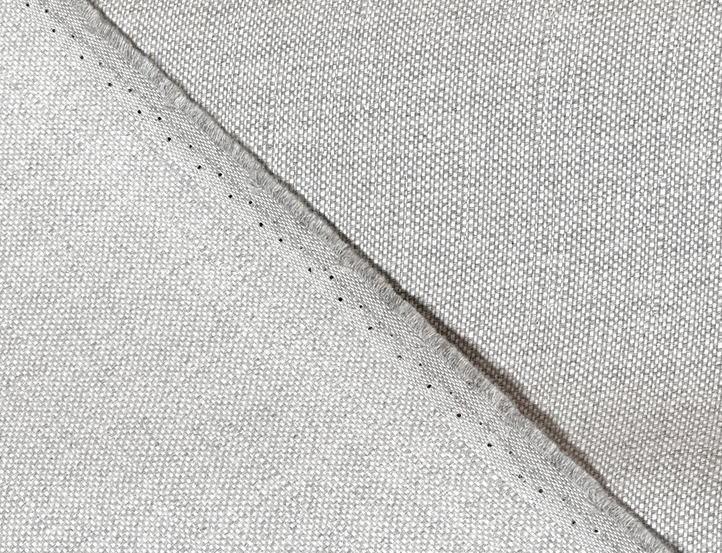 CANVAS FABRIC CLOTHING UPHOLSTERY COTTON BLEND ASH GREY 58" WIDE BY THE YARD