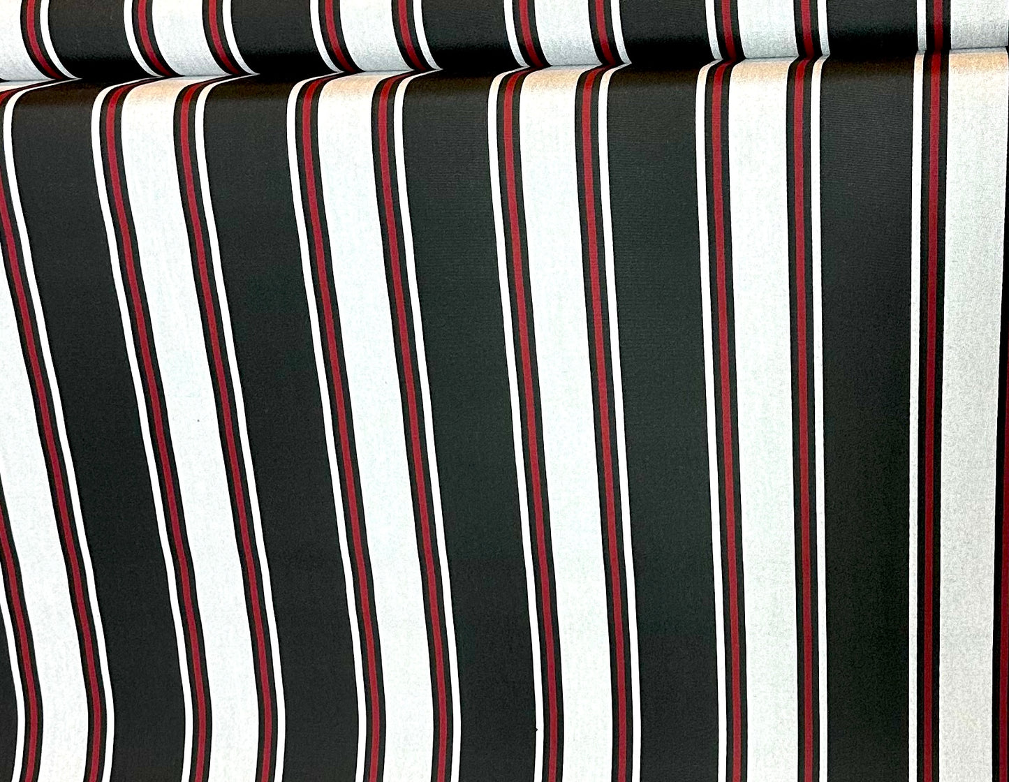 SUNBRELLA SHADE OUTDOOR WATERPROOF FABRIC HATTERAS RAVEN 4989 47"WIDE BY YARD