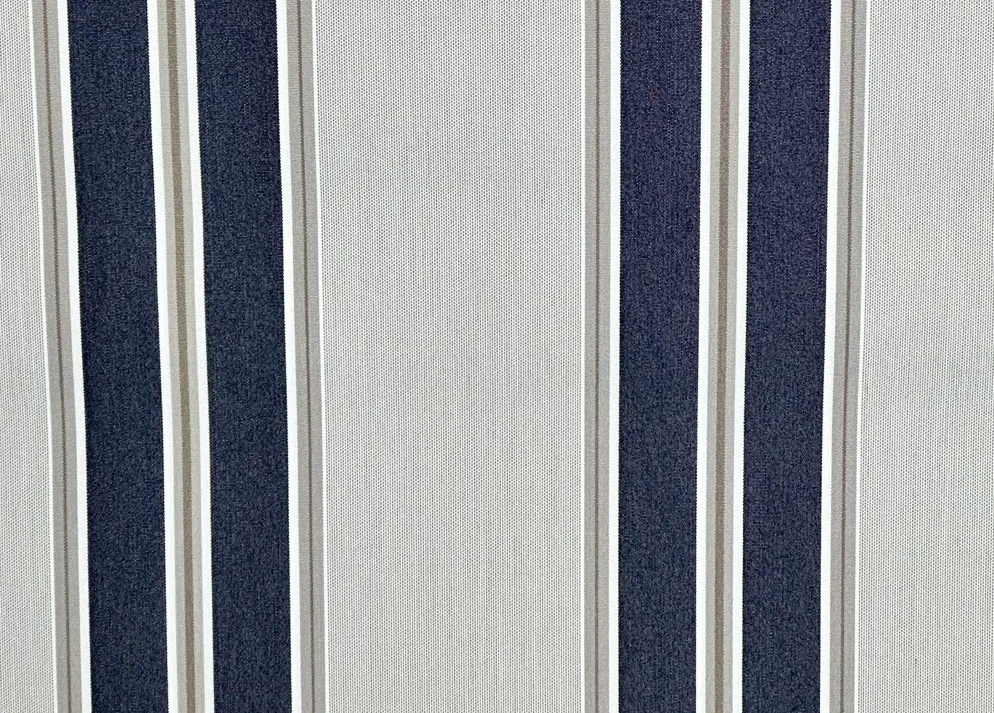 SUNBRELLA SHADE OUTDOOR WATERPROOF FABRIC NAVY TAUPE FANCY 4916-0000 47" WIDE BY THE YARD