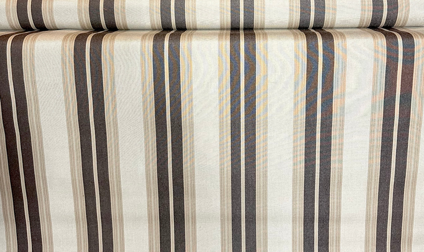 20 YARDS SUNBRELLA SHADE OUTDOOR WATERPROOF FABRIC CHOCOLATE CHIP FANCY 4776-0000 47" WIDE