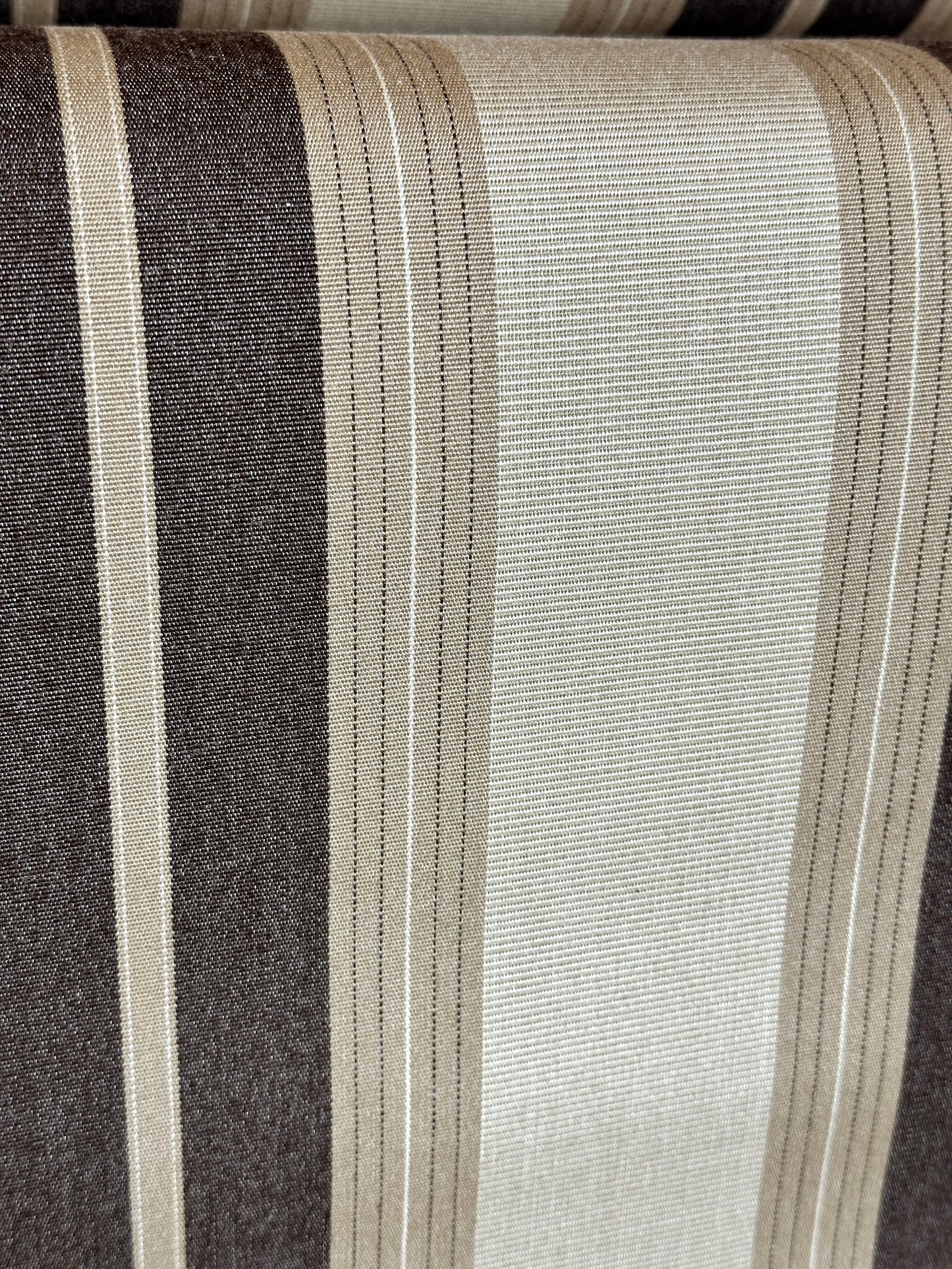 20 YARDS SUNBRELLA SHADE OUTDOOR WATERPROOF FABRIC CHOCOLATE CHIP FANCY 4776-0000 47" WIDE
