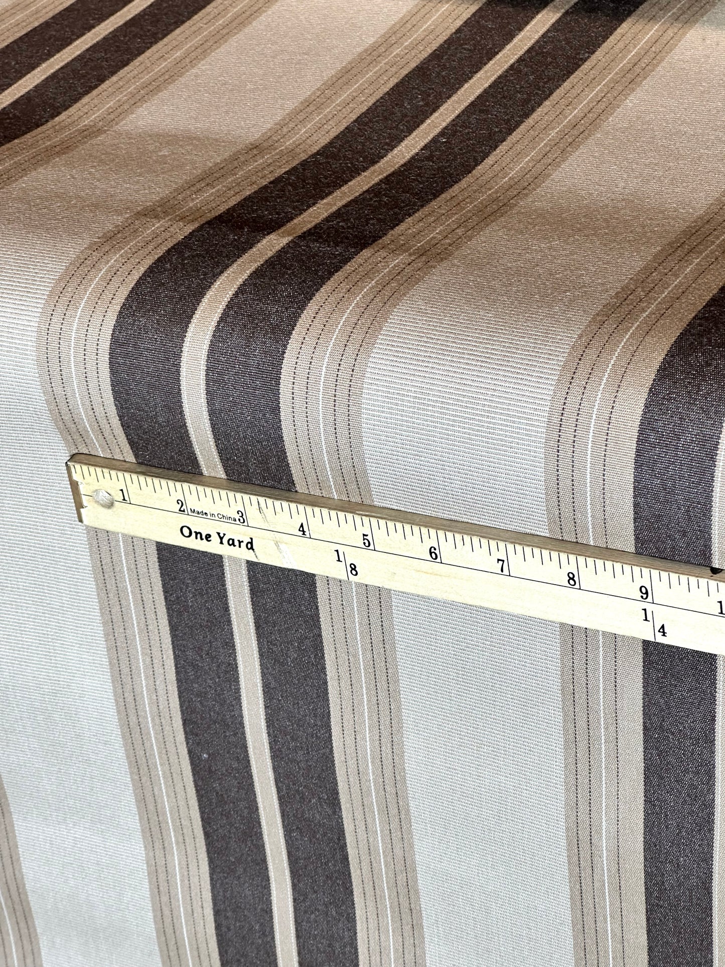 20 YARDS SUNBRELLA SHADE OUTDOOR WATERPROOF FABRIC CHOCOLATE CHIP FANCY 4776-0000 47" WIDE