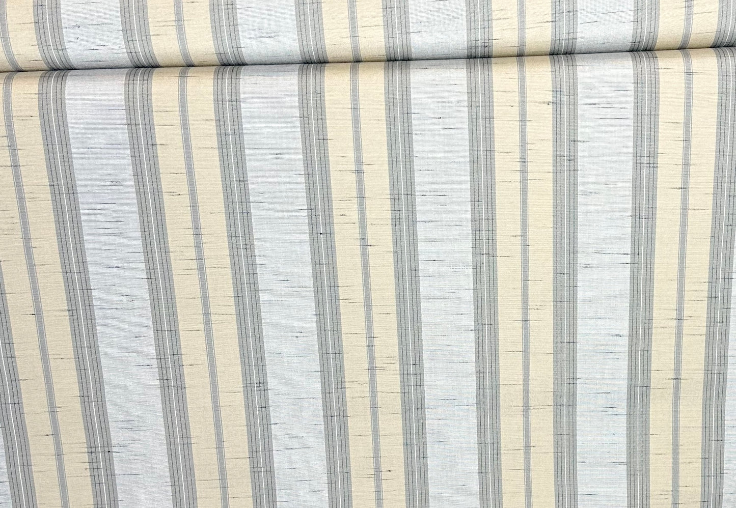 20 YARDS SUNBRELLA SHADE OUTDOOR WATERPROOF FABRIC GREY/BEIGE CHIP FANCY 4777 47" WIDE