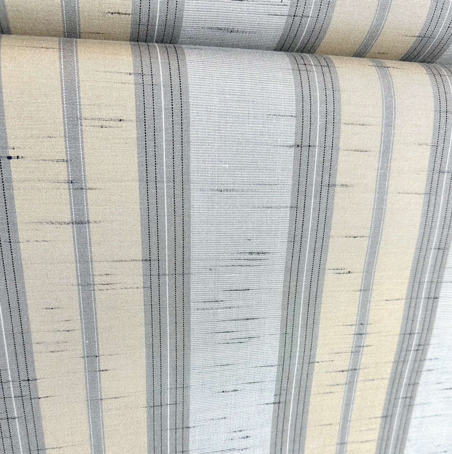 20 YARDS SUNBRELLA SHADE OUTDOOR WATERPROOF FABRIC GREY/BEIGE CHIP FANCY 4777 47" WIDE