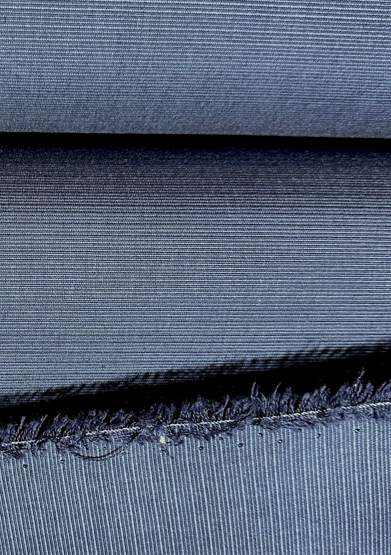 SUNBRELLA SHADE FABRIC AWNING MEDITERRANEAN BLUE TWEED 6053 WATERPROOF 60" WIDE BY THE YARD