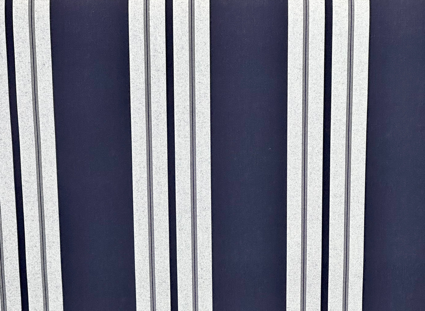 SUNBRELLA SHADE FABRIC CAPTAIN NAVY NATURAL CLASSIC 4902 MARINE 47" WIDE BY YARD
