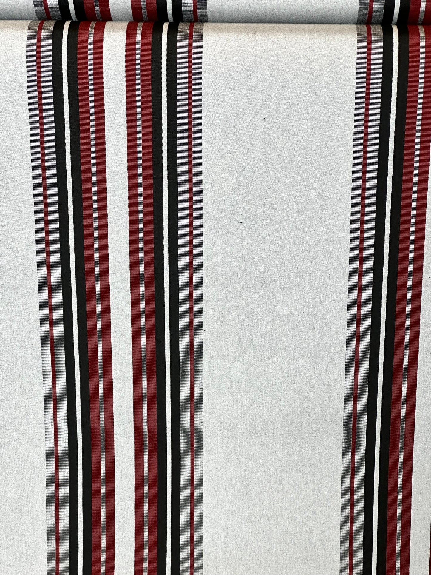 20 YARDS SUNBRELLA SHADE FABRIC WATERPROOF BURGUNDY BLACK WHITE 4798 47" WIDE