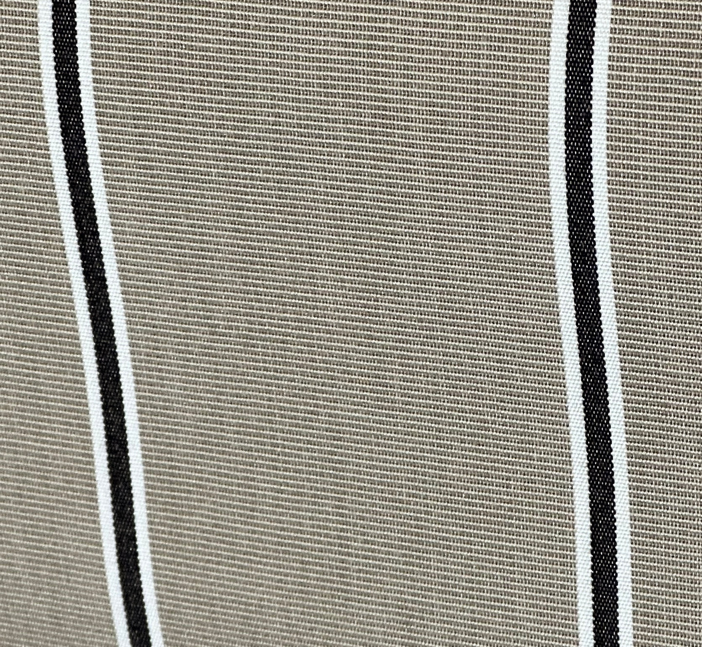 SUNBRELLA SHADE FABRIC WATERPROOF PUTTY REGIMENTAL 4961 MARINE 47" WIDE BY THE YARD