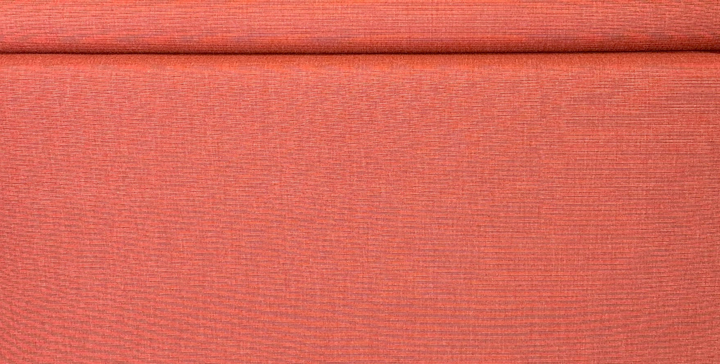 SUNBRELLA SHADE TEXTURE FABRIC AWNING HOGAN FLAME 14617 WATERPROOF 47" WIDE BY THE YARD