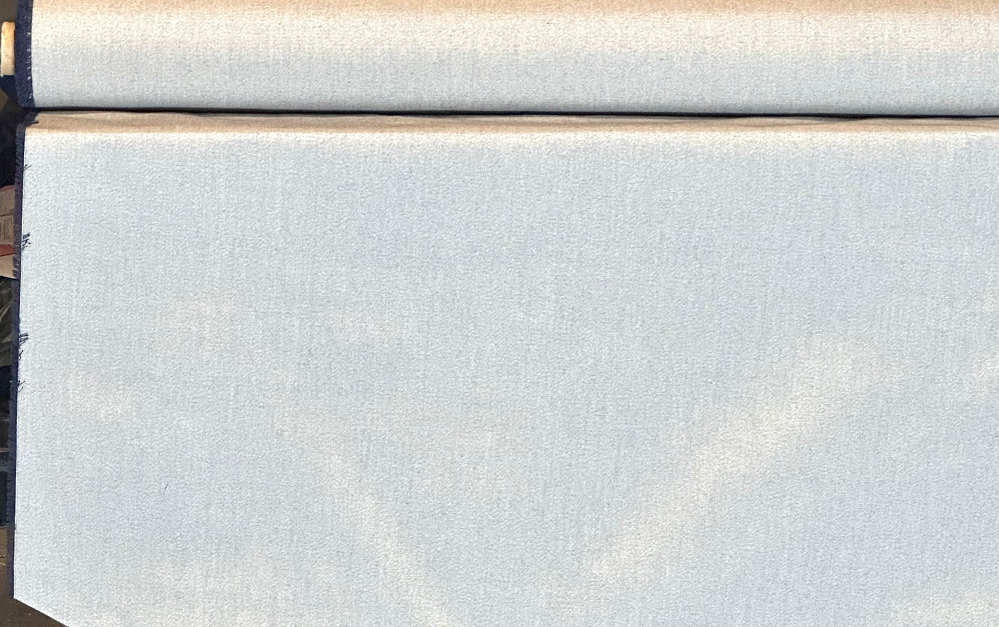 SUNBRELLA SHADE CANVAS FABRIC AWNING SILICA LT BLUE WATERPROOF 47" WIDE BY THE YARD