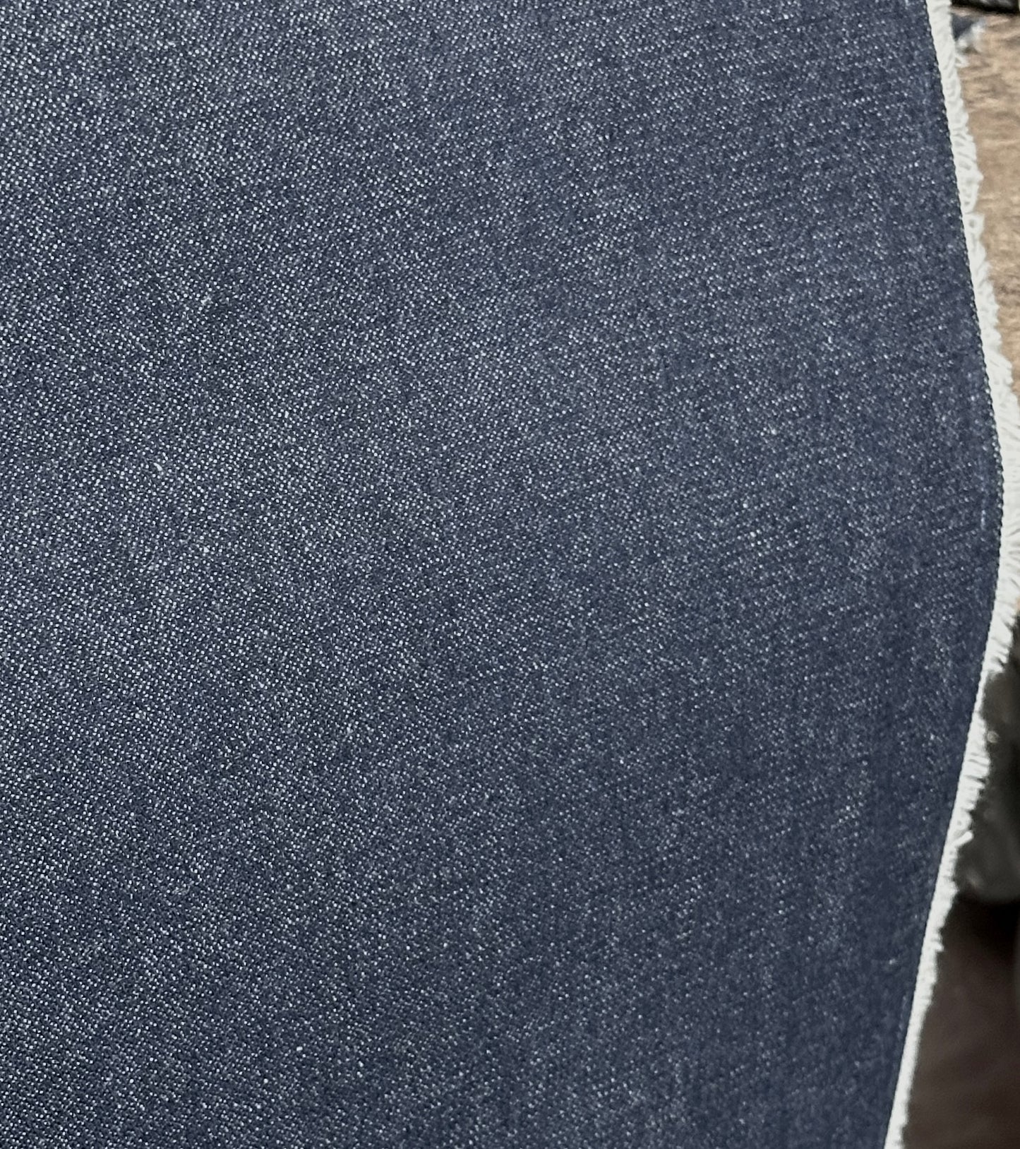 10 YARDS USA MADE DARK INDIGO DENIM 10 ozs RING SPUN 100% COTTON FABRIC 68" WIDE