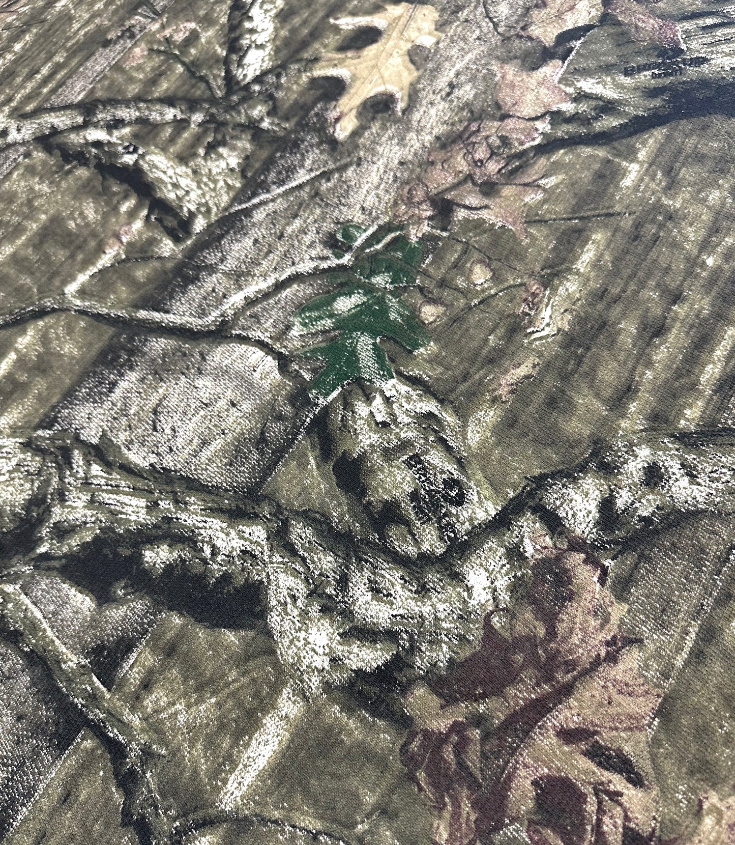 MOSSY OAK BREAK UP RIPSTOP KNIT 2 WAY STRETCH FABRIC CAMOUFLAGE 58" WIDE BY YARD