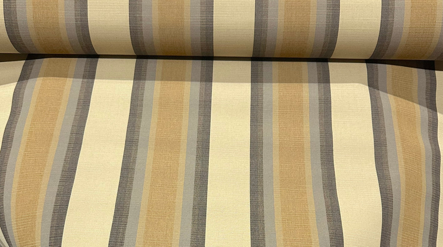 SUNBRELLA SHADE MARINE WATERPROOF FABRIC COLONNADE FOSSIL 4855 47" WIDE BY THE YARD