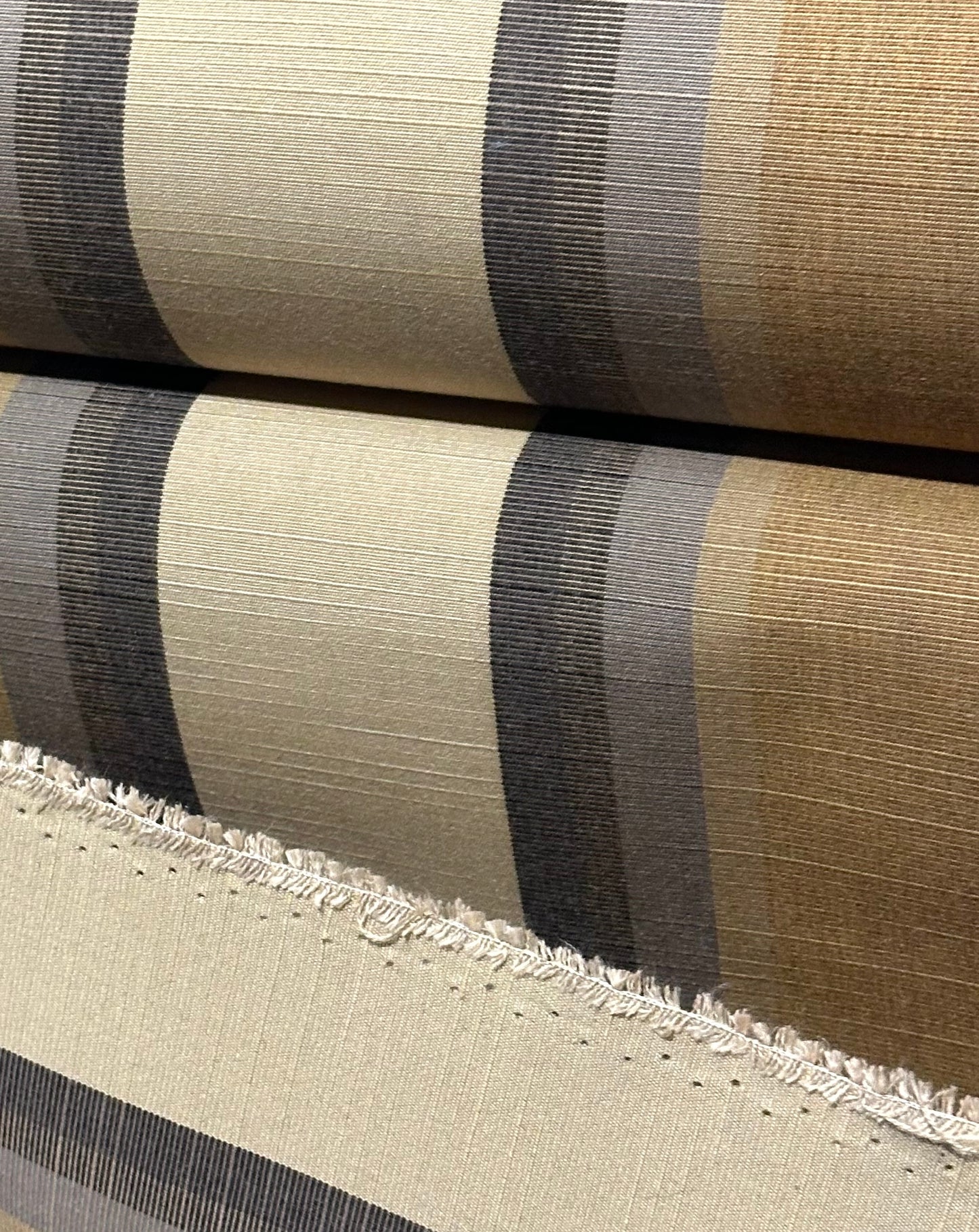 SUNBRELLA SHADE MARINE WATERPROOF FABRIC COLONNADE FOSSIL 4855 47" WIDE BY THE YARD