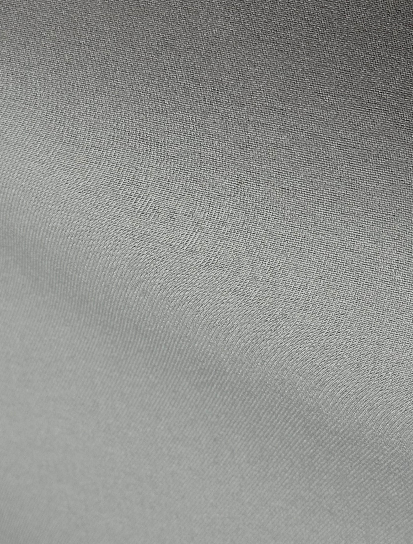 TWILL FABRIC 100% COTTON MADE IN USA COLOR MID GRAY 7.5 OZS 62" WIDE BY THE YARD