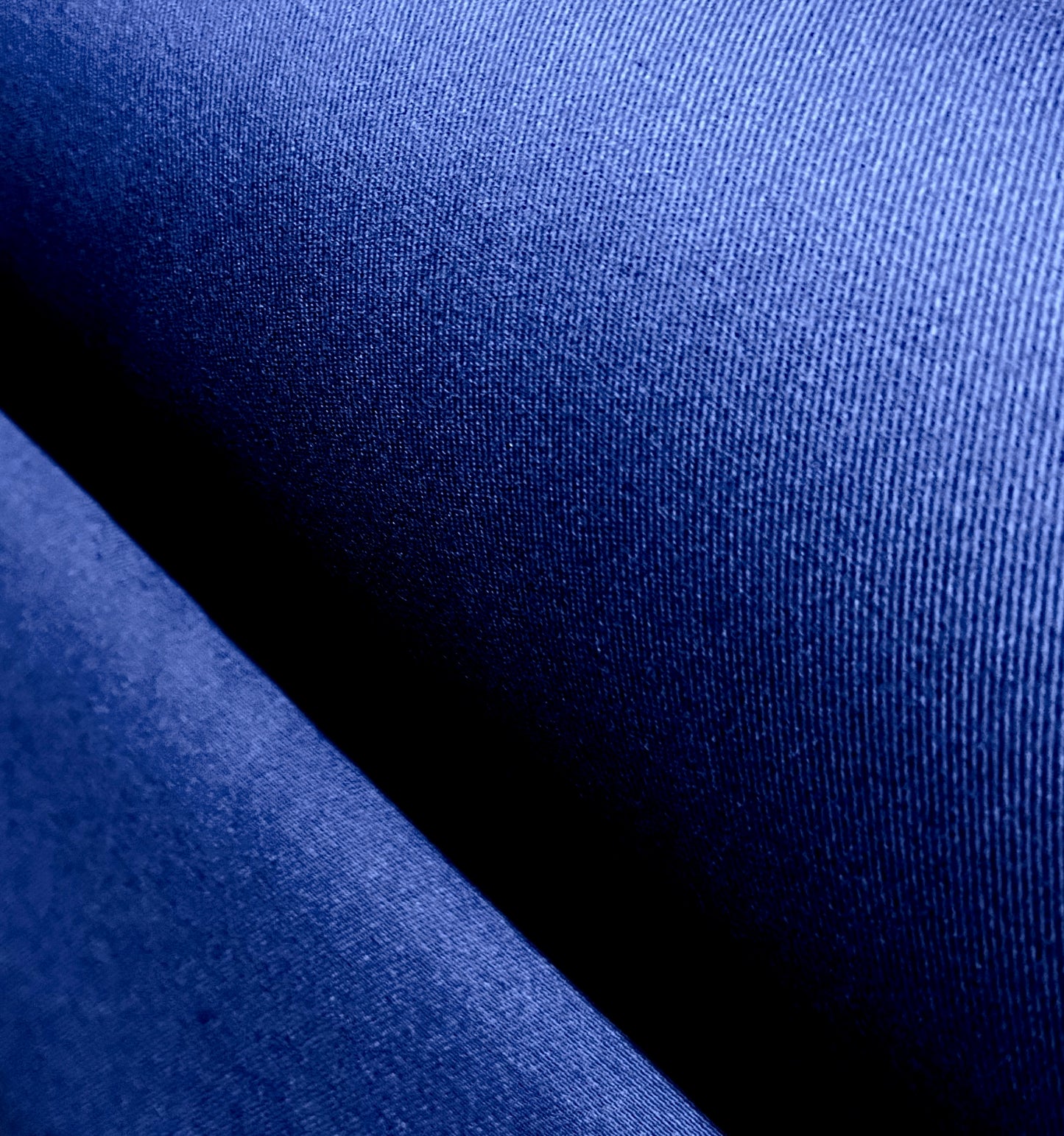 TWILL FABRIC 100% COTTON MADE IN USA COLOR MID BLUE 7.5 OZS 58" WIDE BY THE YARD