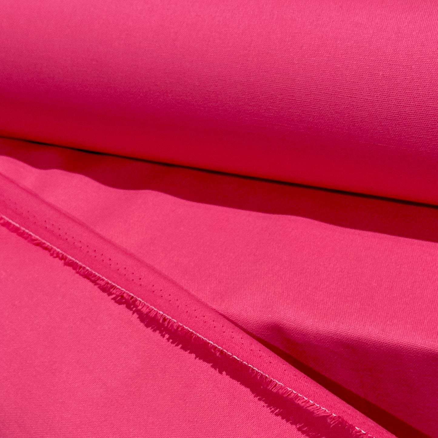 CANVAS FABRIC 100% COTTON MADE IN USA COLOR FUCHSIA 7 OZS 57" WIDE BY THE YARD