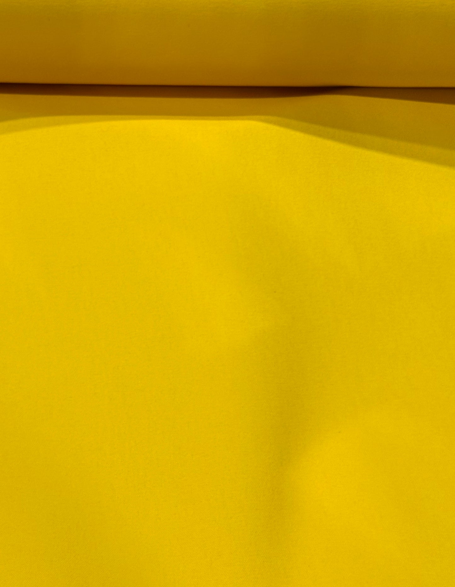 CANVAS FABRIC 100% COTTON MADE IN USA COLOR DK YELLOW 8 OZS 60" WIDE BY THE YARD