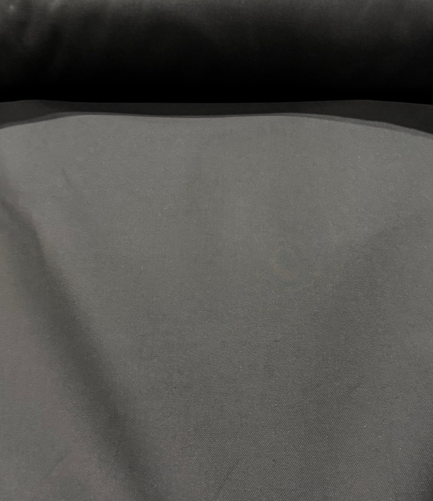 TWILL FABRIC 100% COTTON MADE IN USA COLOR CHARCOAL GRAY 7.5 OZS 59" WIDE BY THE YARD