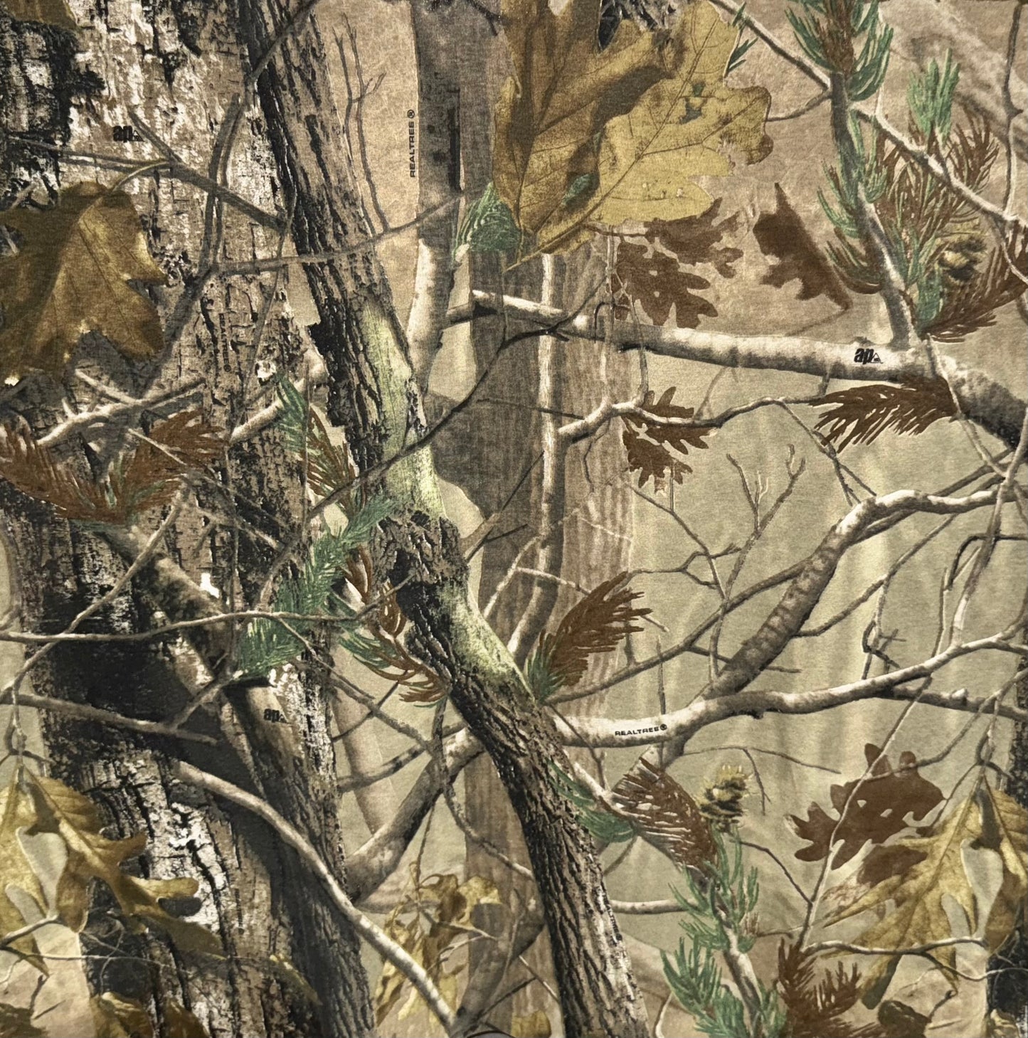 JERSEY FABRIC REALTREE AP HD PRINTED CAMOUFLAGE POLYCOTTON 60" WIDE BY THE YARD