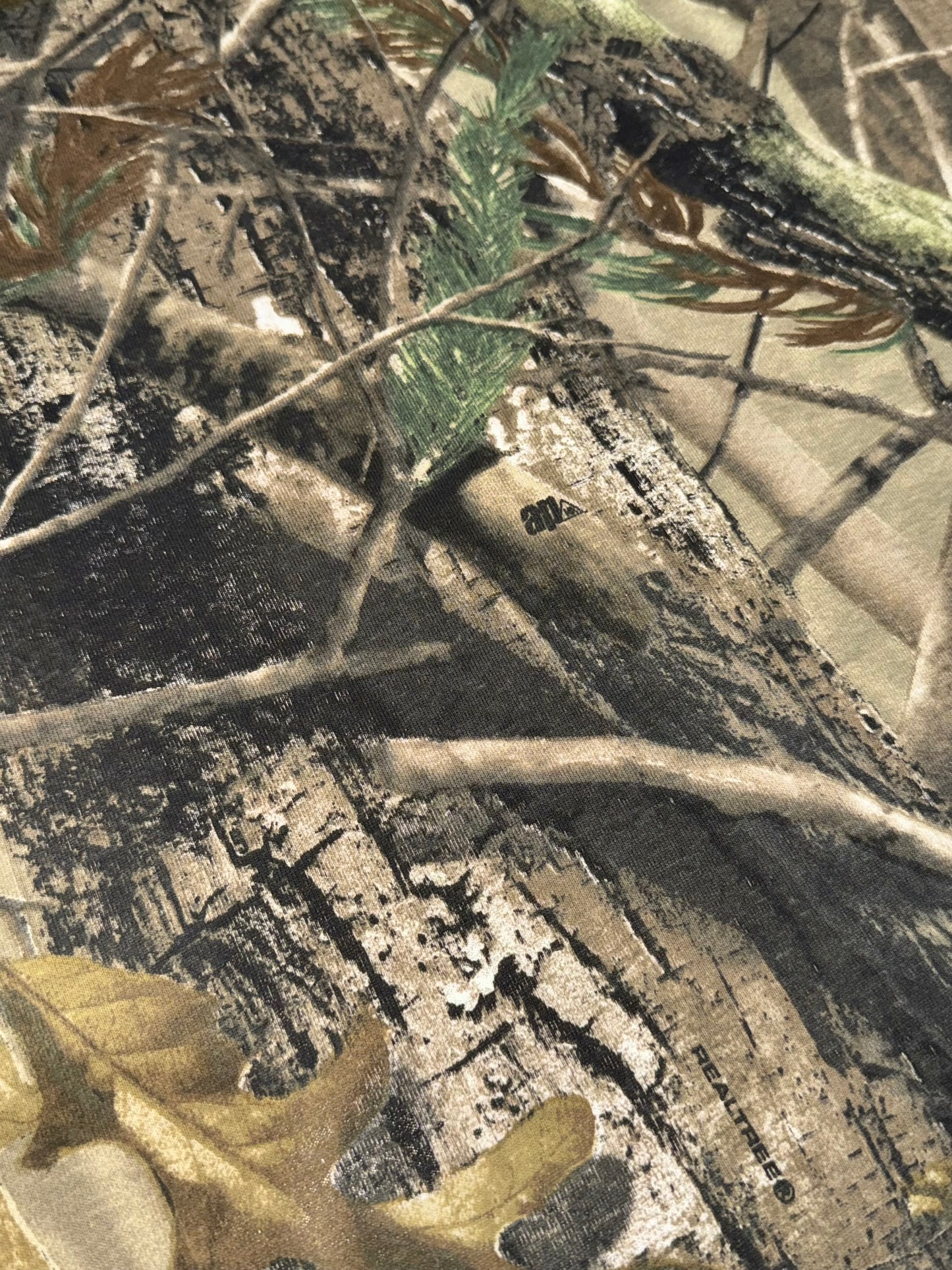 JERSEY FABRIC REALTREE AP HD PRINTED CAMOUFLAGE POLYCOTTON 60" WIDE BY THE YARD
