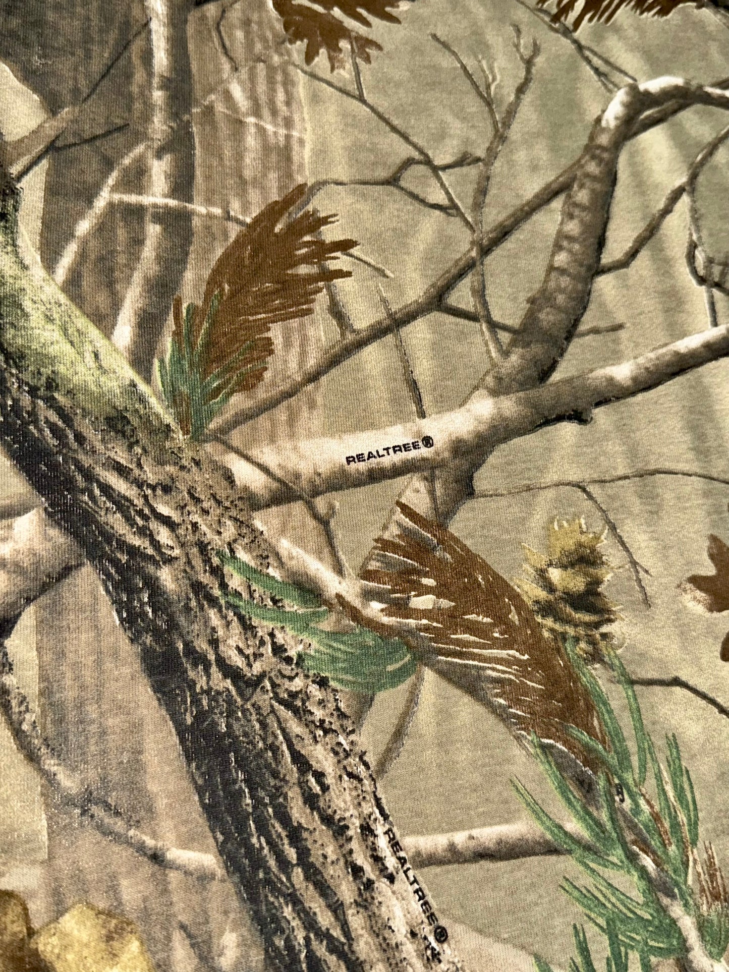JERSEY FABRIC REALTREE AP HD PRINTED CAMOUFLAGE POLYCOTTON 60" WIDE BY THE YARD