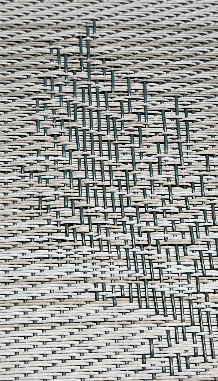 Textilene Jacquard Fern Dance Fabric Sling Shade Outdoor 54" Wide By The Yard