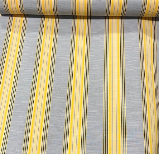 SUNBRELLA MAYFIELD MARINE OUTDOOR WATERPROOF FABRIC RODANTHE METALLIC 4879 46"