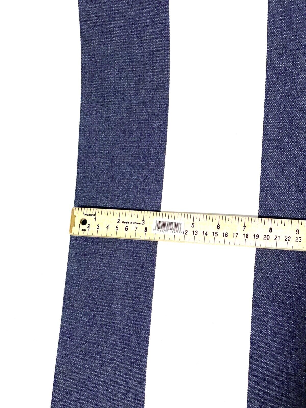 SUNBRELLA SHADE FABRIC AWNING BEAUFORT CAPTAIN NAVY 4708 STRIPED WATERPROOF 46"