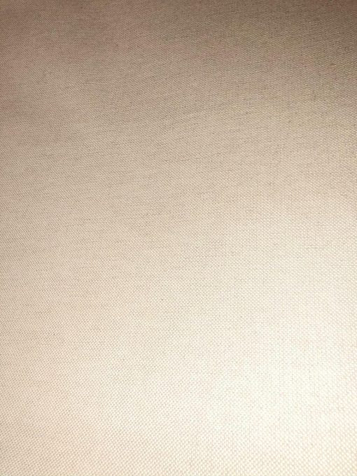CANVAS COTTON FABRIC PINPOINT LIGHT BEIGE UPHOLSTERY CLOTHING & MORE BY THE YD