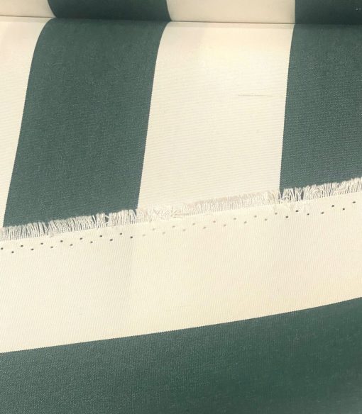 SUNBRELLA SHADE OUTDOOR WATERPROOF FABRIC BEAUFORT FOREST GREEN NATURAL 4806 46"