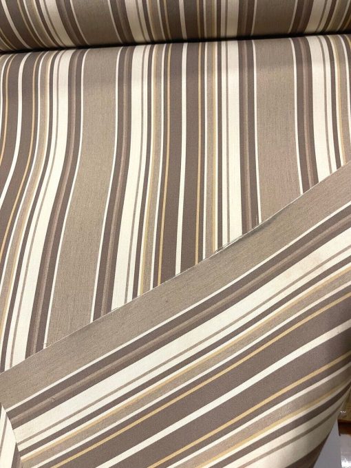 20 YDS SUNBRELLA SHADE OUTDOOR WATERPROOF FABRIC Westfield Mushroom 4817-000 46"