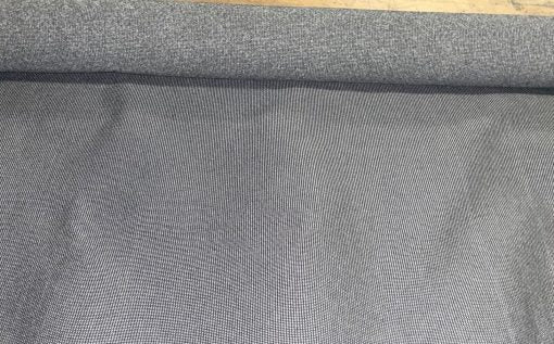 CAR UPHOLSTERY FABRIC LIGHTWEIGHT BLACK & WHITE PERFORATED 5 YARDS NEW