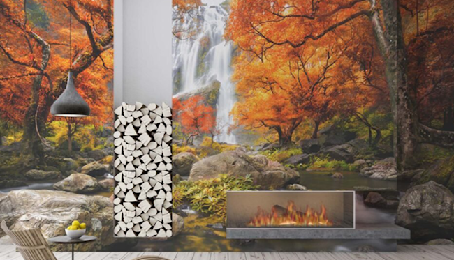 Aurora Scenic Expressions Taffeta “Peel & Stick” Textile Wall Covering 54"x 33 YARDS